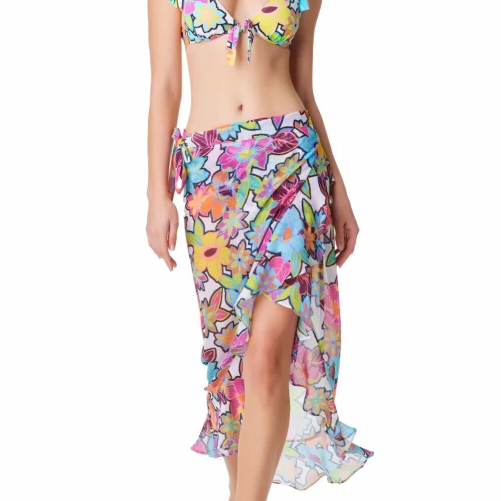 NWT Bleu Rod Beattie Color Crush Pareo Cover Up Small S